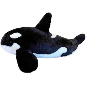 ▶️ Sea World ◀️ Shamu Orca Killer Whale Plush Stuffed
